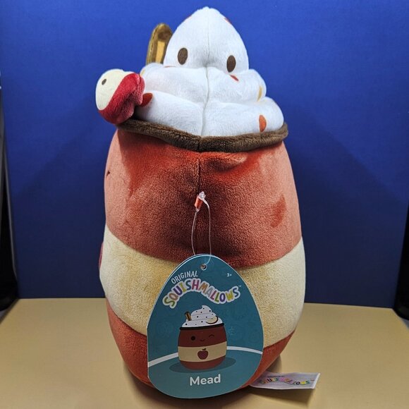 🍎 Squishmallows Mead the Apple Cider 8” NWT - Picture 2 of 8